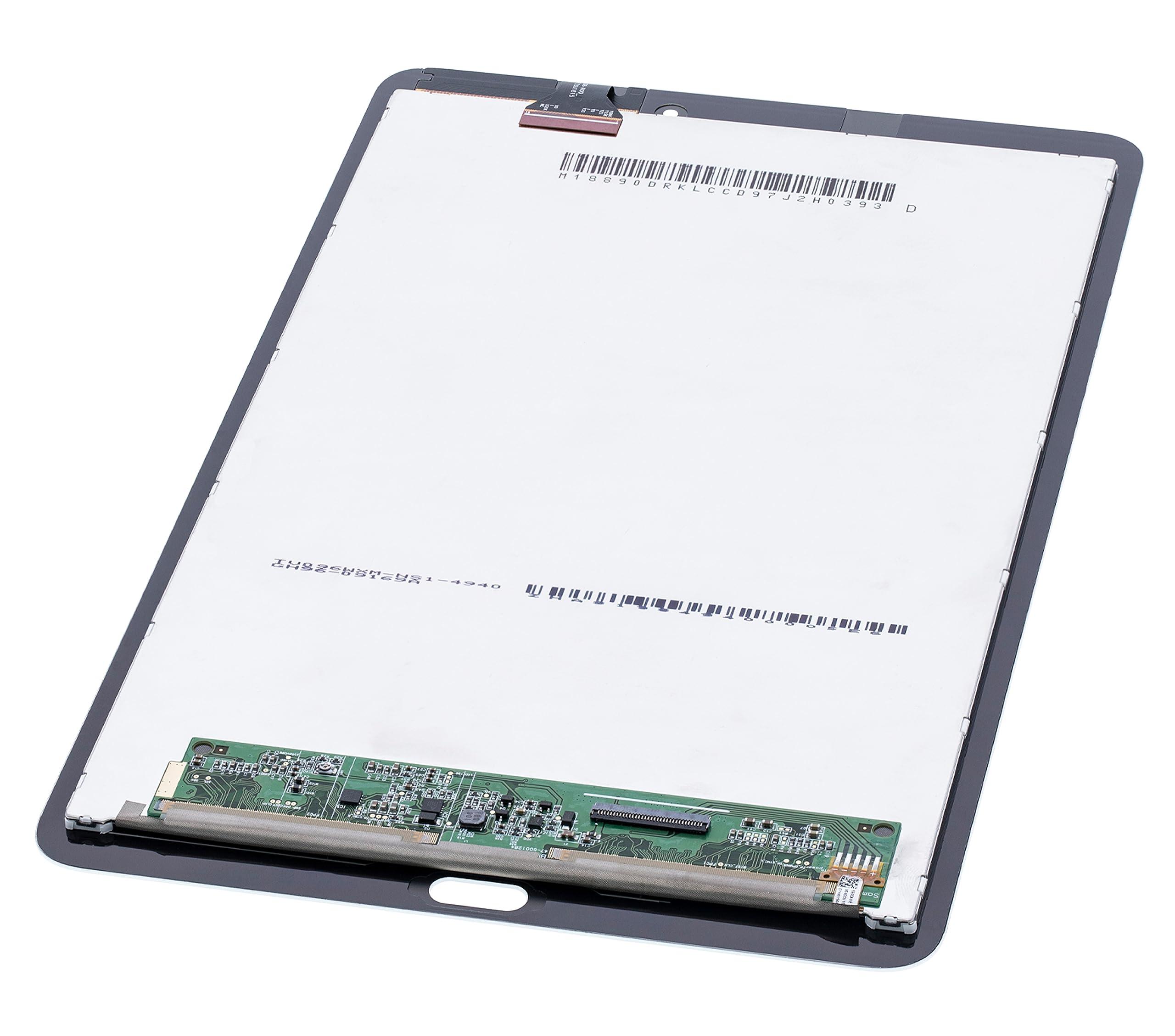 Best Shopper Best Shopper - Replacement LCD Assembly Without Frame Compatible for Samsung Galaxy Tab E 9.6" (T560 / T561) (Refurbished) (White)