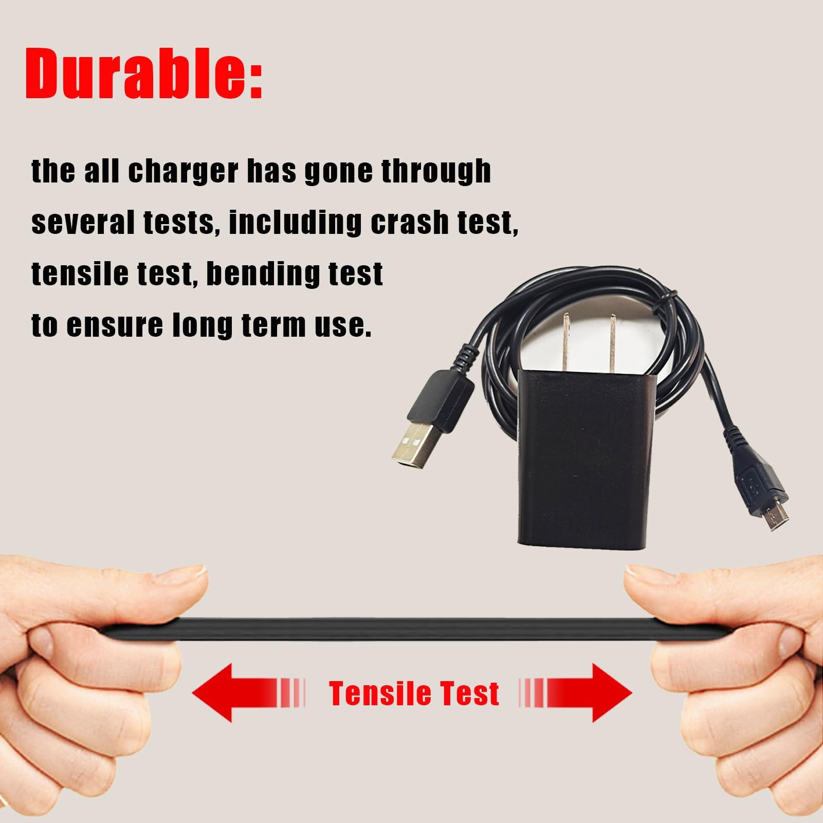 SEEHOM Charger Replacement for Bose SoundLink Color Speaker I II III, SoundLink Mini II, Revolve, Revolve Plus Bluetooth Speaker Micro USB Charging Cord Power Supply