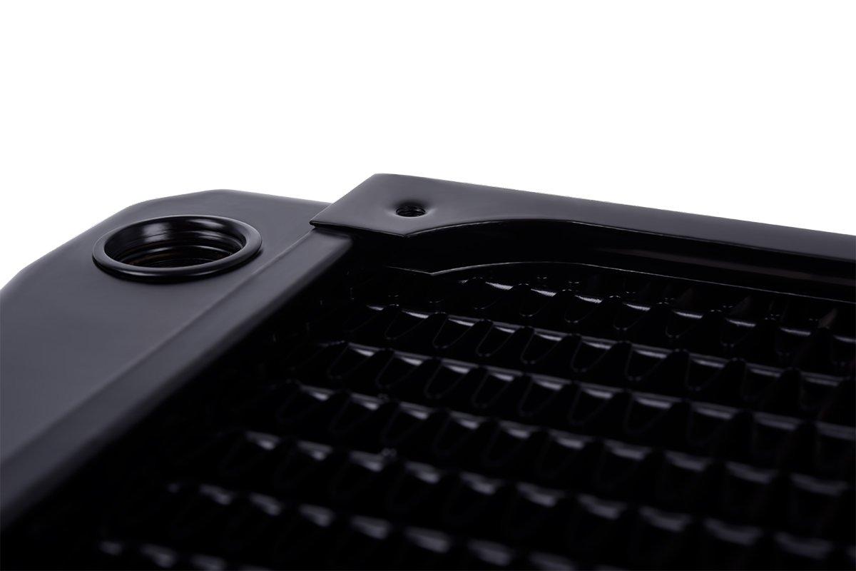 Alphacool Alphacool NexXxos XT45 Full Copper X-Flow Radiator480, 120mm x 4, Quad Fan, Black