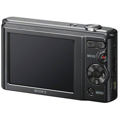 Sony Sony Cyber-Shot DSC-W800 Digital Camera (Black) + 32GB Pixi-Basic I3ePro Accessory Bundle (Renewed)