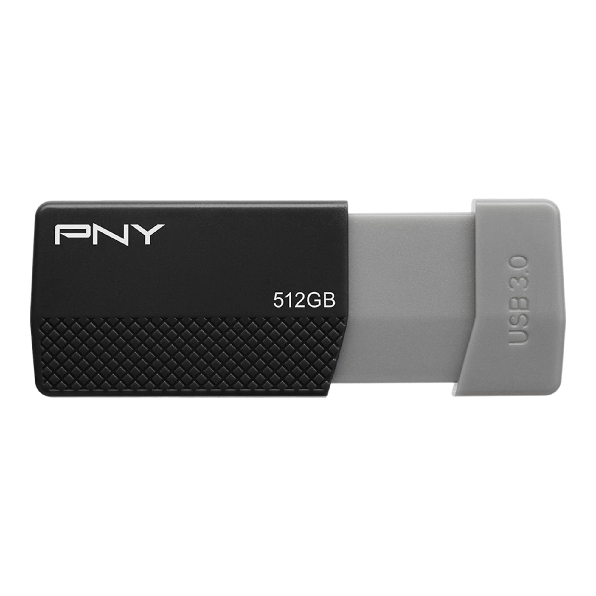 PNY PNY USB 3.0 Flash Drive, 512GB, Black