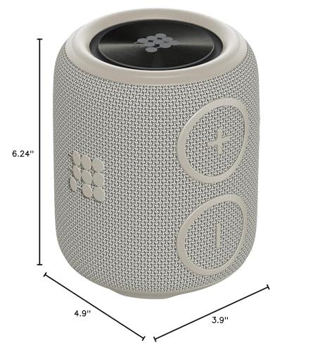 Cubitt Tracking Technologies Cubitt Power GO Waterproof Portable Speakers, Portable and Durable with Bluetooth, Quick Charge System, Up to 10 hrs Playing time, Stereo Experience with 2 Speakers, Built in Microphone