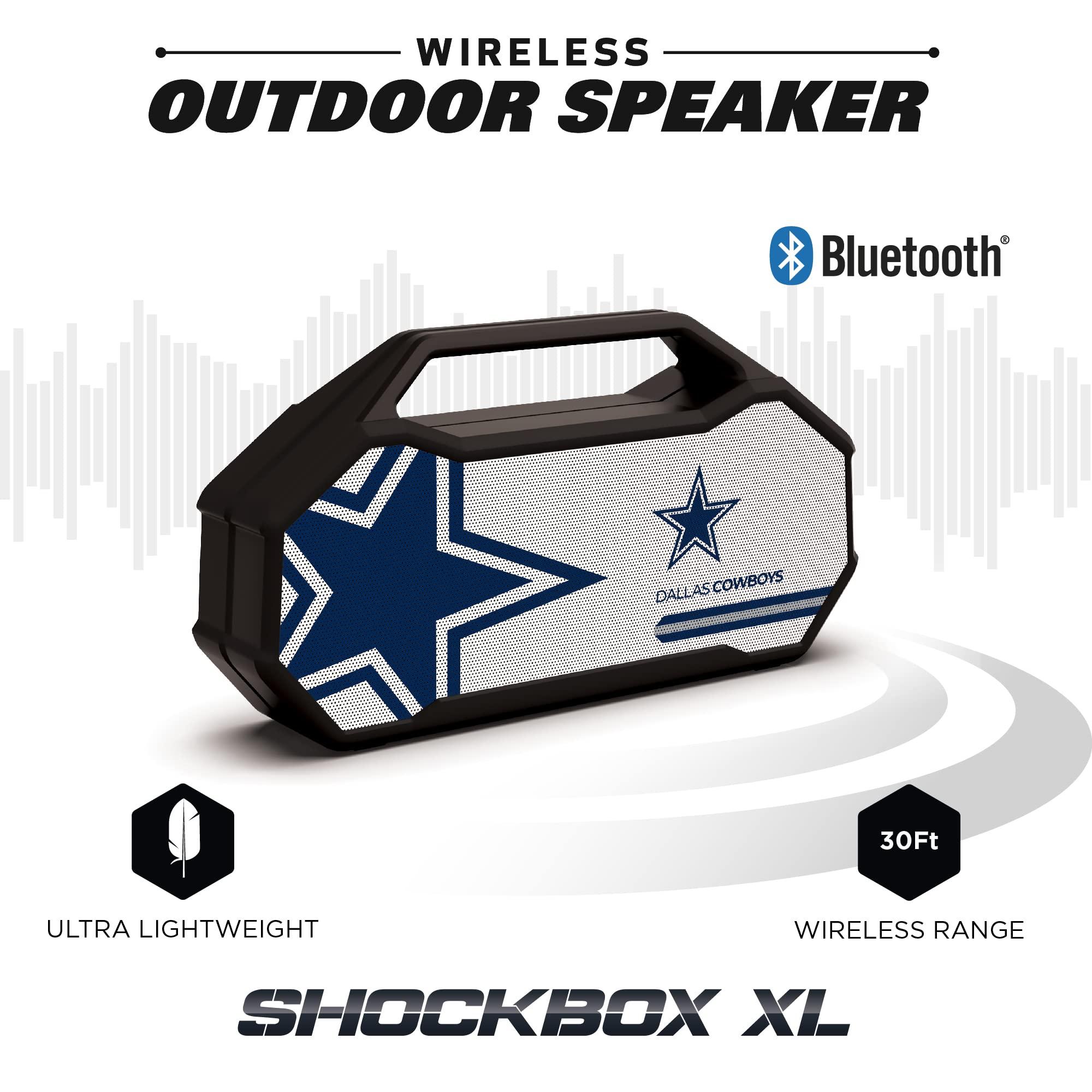 SOAR NFL Arizona Cardinals XL Wireless Bluetooth Speaker, Team Color