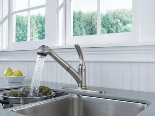 DELTA FAUCET DELTA FAUCET B4310LF-SS, 8.75 x 10.75 x 8.75 inches, Stainless