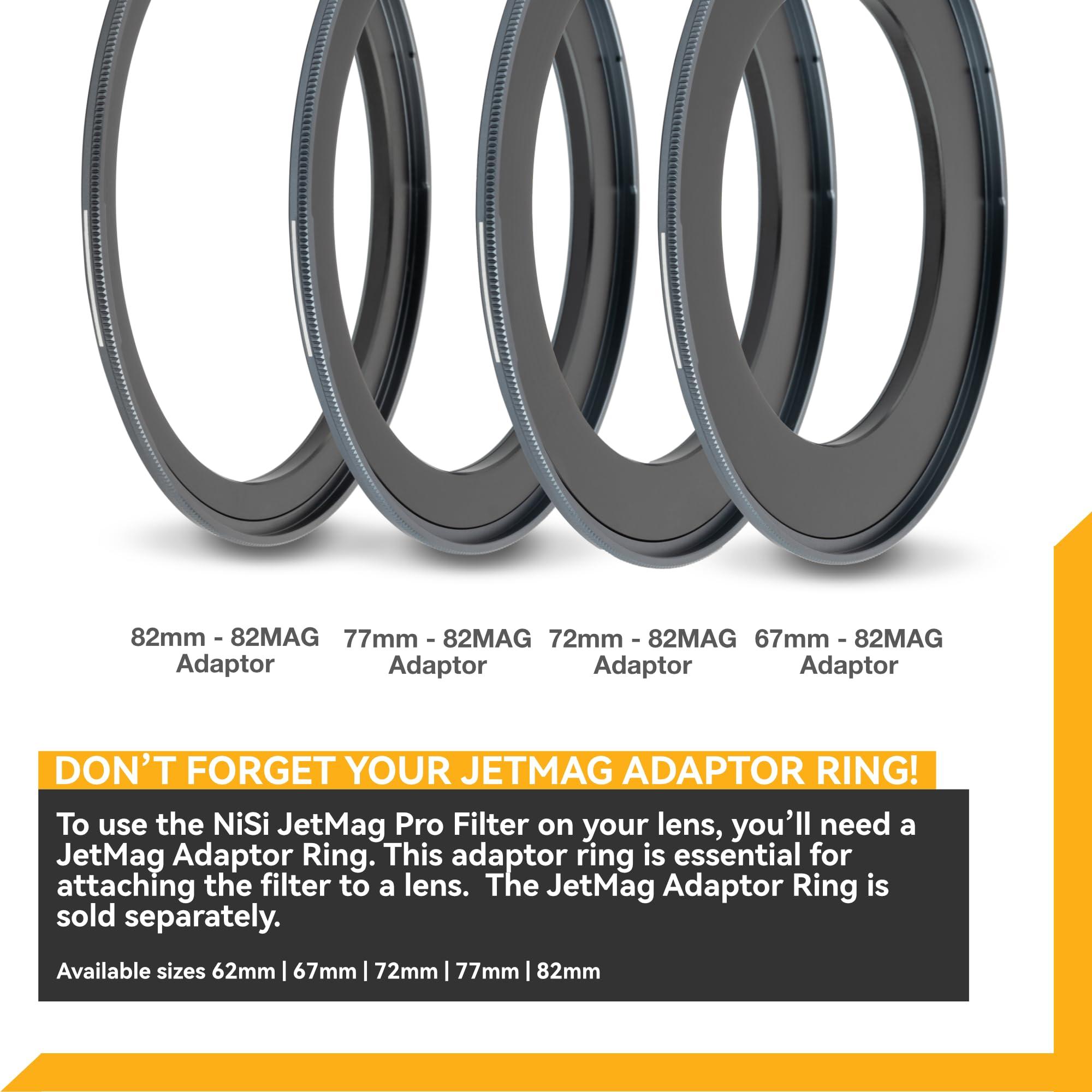 NiSi NiSi JetMag Pro 82MAG Nano-Coated Magnetic Black Mist 1/4 Filter