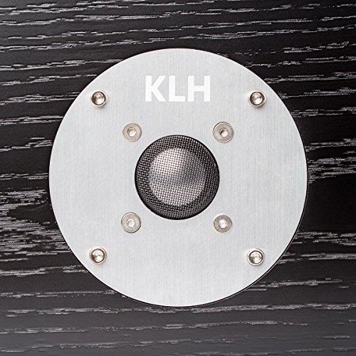 KLH KLH Story 2-Way Bass Reflex Center Channel Speaker, Black Oak