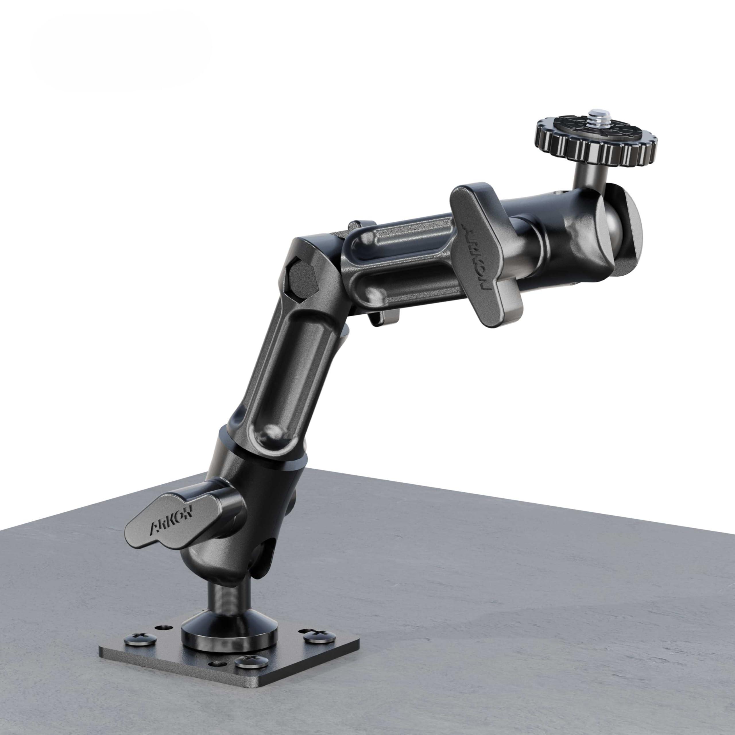 ARKON ARKON Mounts - Camera Wall Mount Robust Aluminum Construction Easy Installation Precision adjustments to capture any angle Great security camera mount for CCTV cameras, camcorders, and more