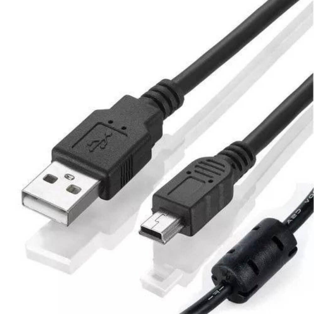 ATIVA ATIVA Mini USB 2.0 Device Cable, 6', Black, 26861