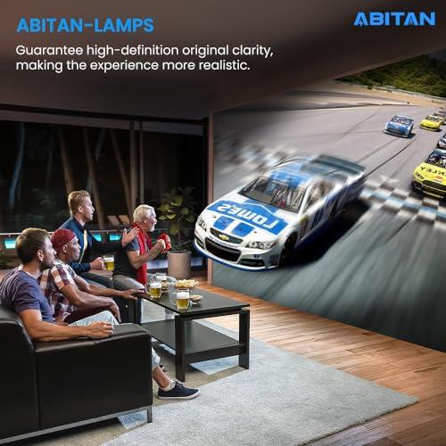 ABITAN ABITAN ELPLP96/V13H010L96 Replacement Projector Lamp with Housing for Epson EX9220 EX5260 EX7260 EX3260 EX9210,Powerlite Home Cinema 1060 2150 760 660 760HD 2100,VS250 VS355 S350 EH-TW650 (Durable).