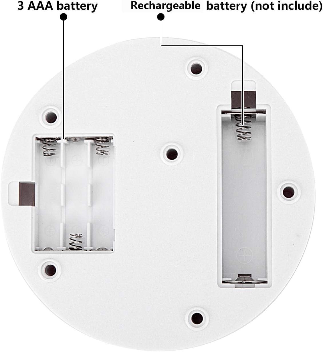 Leadleds Leadleds 3 Speeds Electric Rotating Display Stand, 360 Degree Turntable Display Stand for Photography Video Shooting Props Jewelry (White)