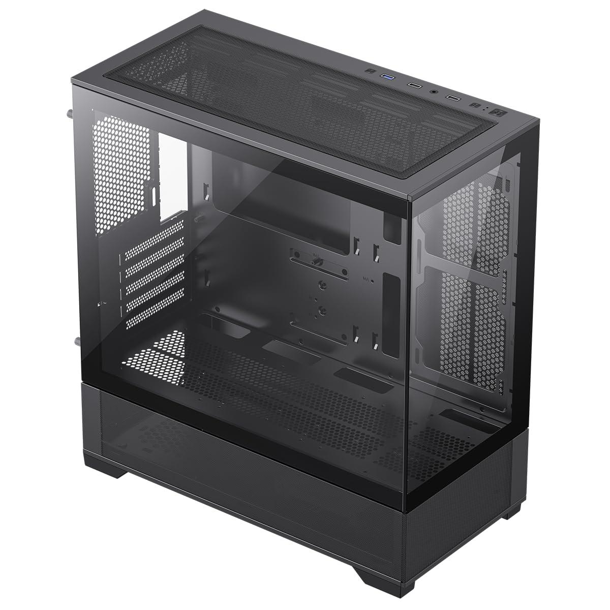GAMEMAX GAMEMAX Vista MB Black Micro-ATX Tower Computer Case