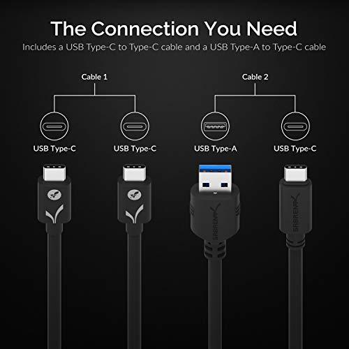 SABRENT SABRENT 512GB Rocket Nano External Aluminum SSD (Blue) (SB-512-NANO-BLU)