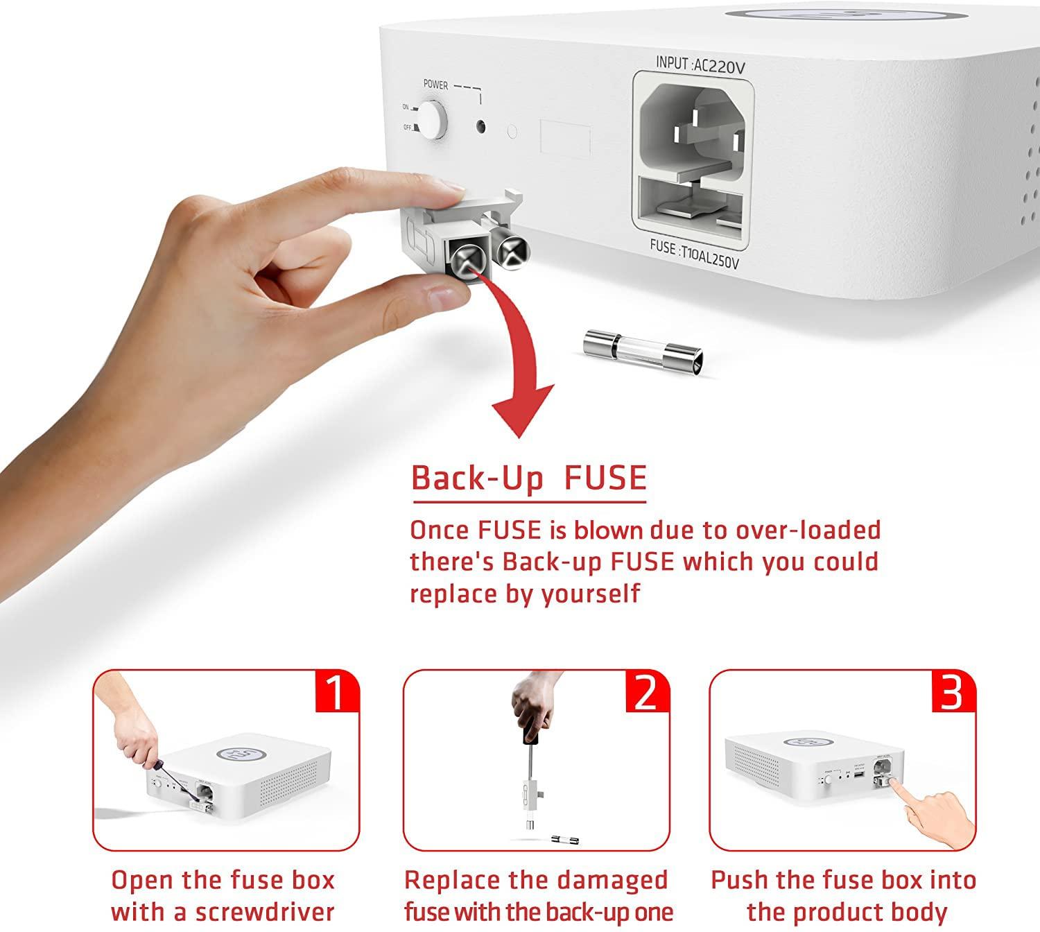 umi UMI Step Down Voltage 220v to 110v Converter, Travel Power Voltage Converter 220V to 110V 500W, Good Transformer for Overseas, Step Down Converter 220V to 110V - US to Europe Voltage Converter