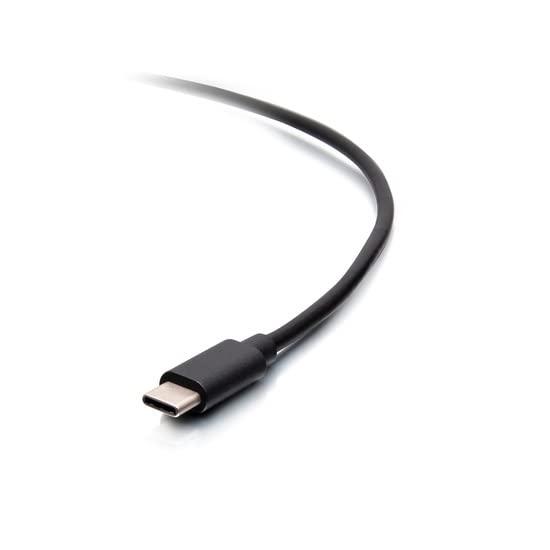 C2G 10ft (3m) USB-C Male to Lightning Male Sync and Charging Cable - Black