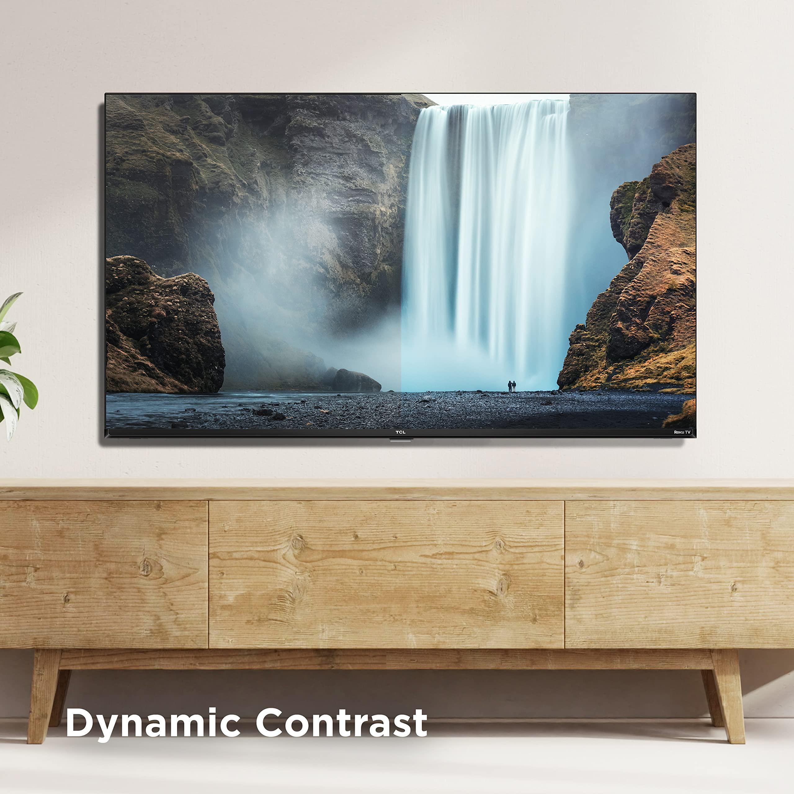 TCL TCL 40-Inch Class S3 1080p LED Smart TV with Roku TV (40S350R, 2023 Model), Compatible with Alexa, Google Assistant, and Apple HomeKit Compatibility, Streaming FHD Television,Black