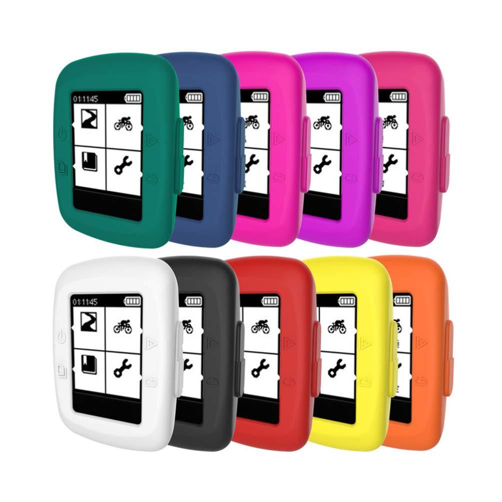 Hemobllo Edge Protective Case Compatible for Garmin Edge 200 500 Cycling Bike Computer Cases Cover Shell Protective Case Cover (Red) Edge Bike Computer Shell