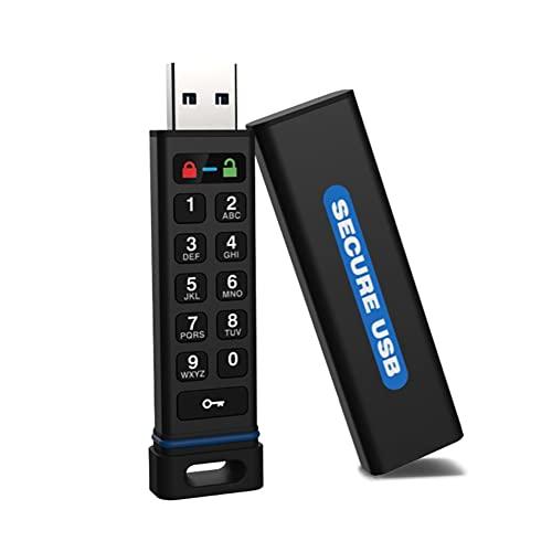 SecureDrive SecureUSB KP Hardware-Encrypted USB Flash Drive (16GB)