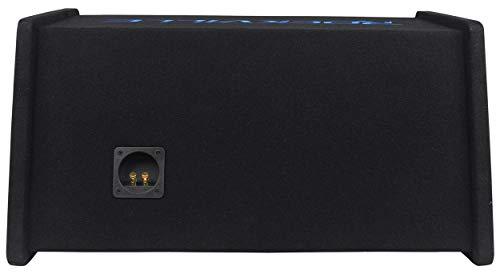 Rockville Rockville RV12.2B 1200W Dual 12" Car Subwoofer Enclosure+Mono Amplifier+Amp Kit