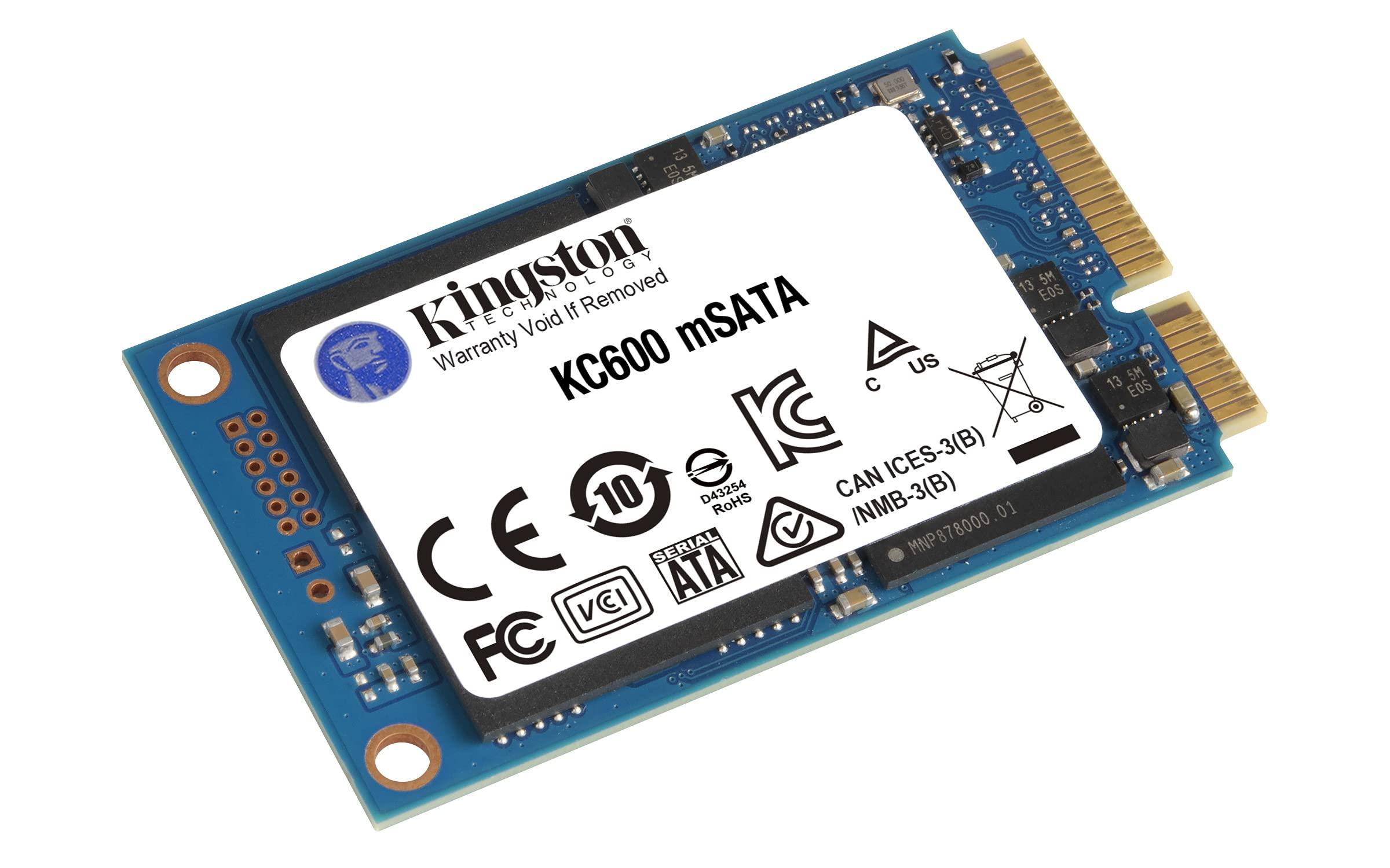 Kingston Kingston KC600 SSD 1024GB SATA3 mSATA - SKC600MS/1024G