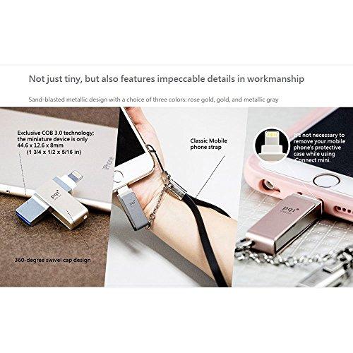 PQI PQI iFlash Drive USB 3.0 32Gb Gold (iConnect Mini)