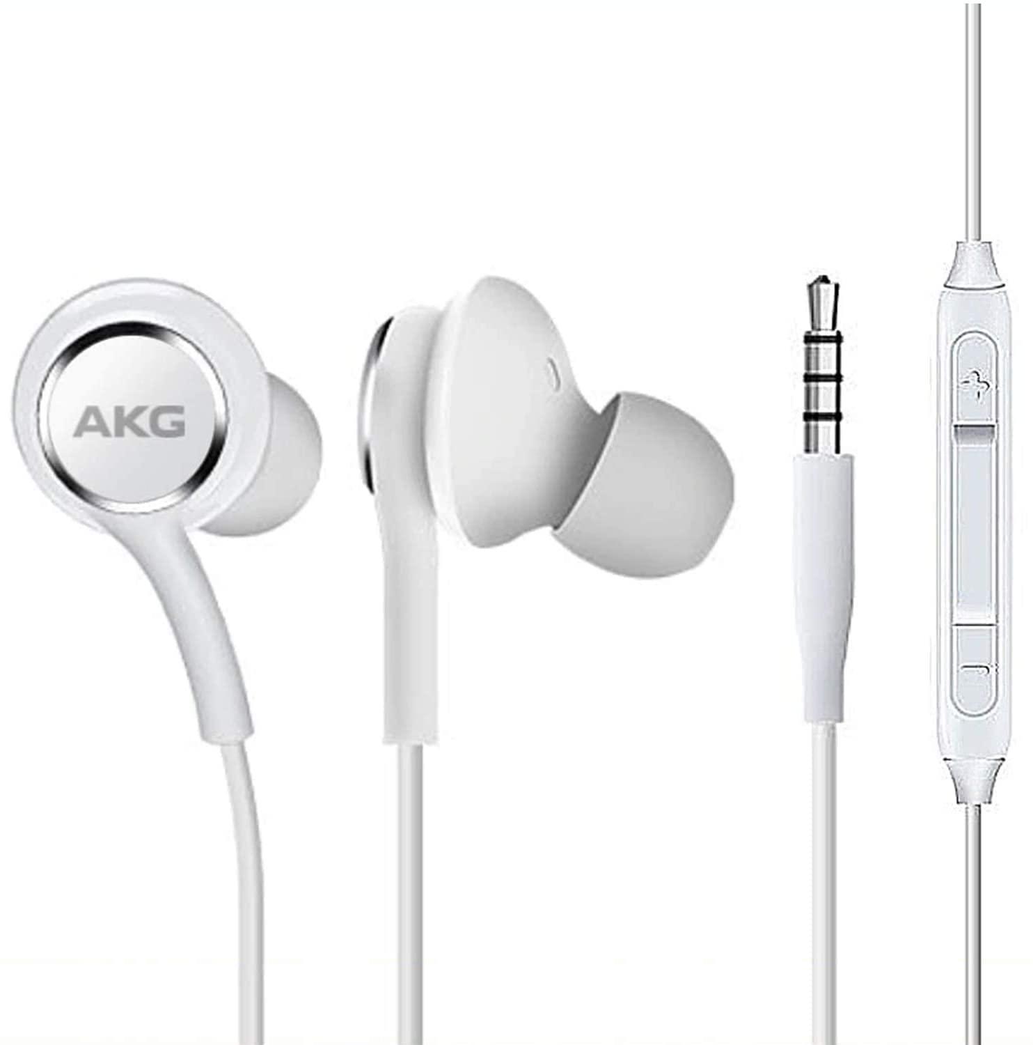 UrbanX OEM Amazing Stereo Headphones for Samsung Galaxy A12 Titanium Grey - with Microphone (US Version with Warranty) (US Version with Warranty)