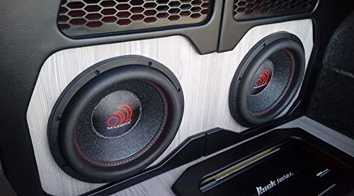 Massive Audio Massive Audio SUMMOXL104-10 Inch Car Audio Subwoofer, High Performance Subwoofer for Cars, Trucks, Jeeps - 10" Subwoofer 1500 Watt RMS, 3000w MAX Dual 4 Ohm, 3 Inch Voice Coil. Sold Individually