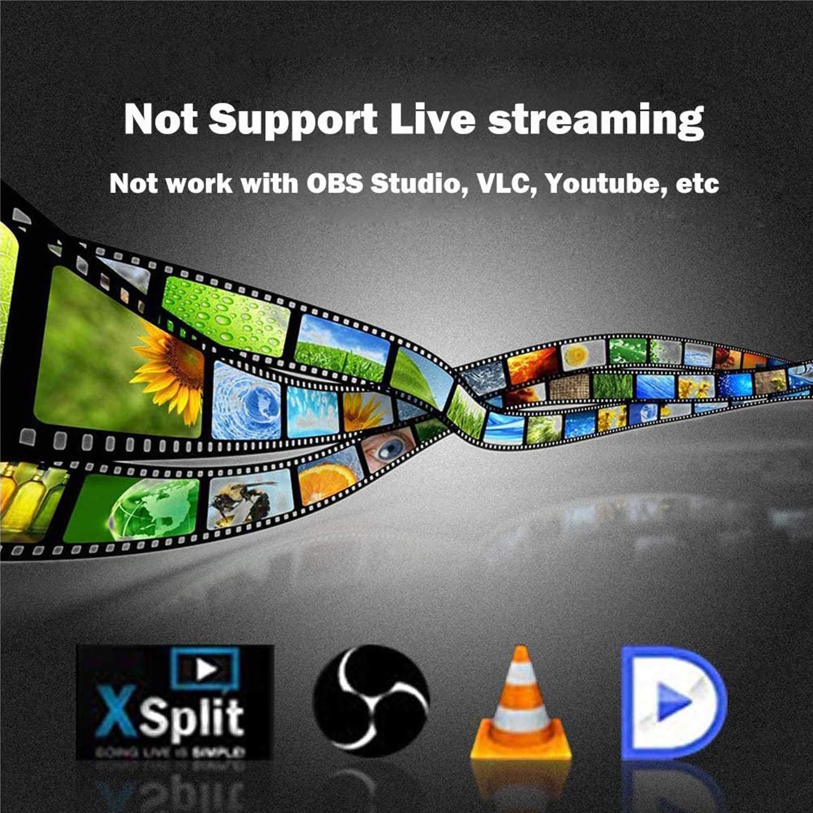 MYPIN 1080P HDMI Video Capture Card HD Game Recorder Compatible with Xbox One/360/ PS4/ Wii U/Nintendo Switch and Support Mic in for Commentary - No PC Required