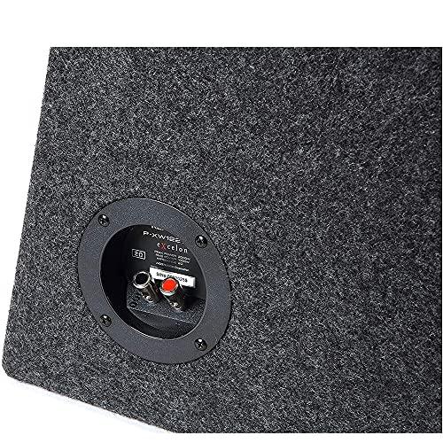 Kenwood Kenwood Excelon P-XW1221DHP 2-ohm Ported Enclosure with Two 12\" Subwoofers | Dual 12\" Preloaded High Power Subwoofer Enclosure