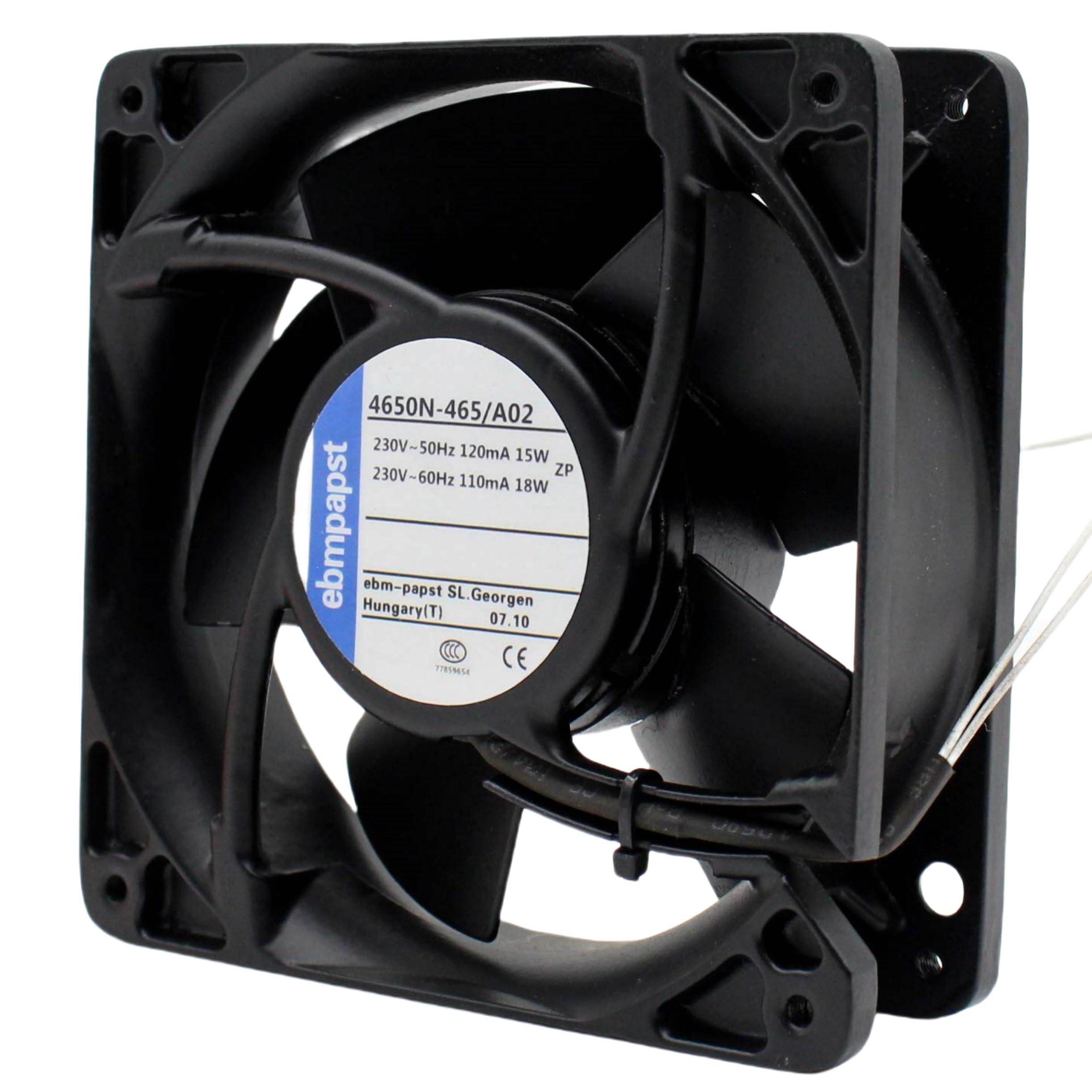 Jason L Terry for 4650N-465/A02 AC230V 15W/18W 120/110mA 12038 12CM 2-Wire Cooling Fan