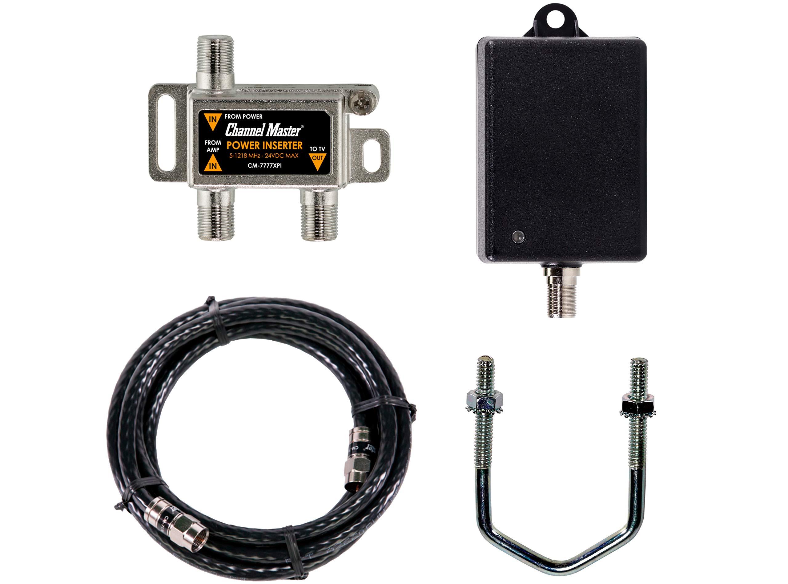 Channel Master Channel Master CM-7777V3 Titan 2 High Gain TV Antenna Preamplifier [Version 3]