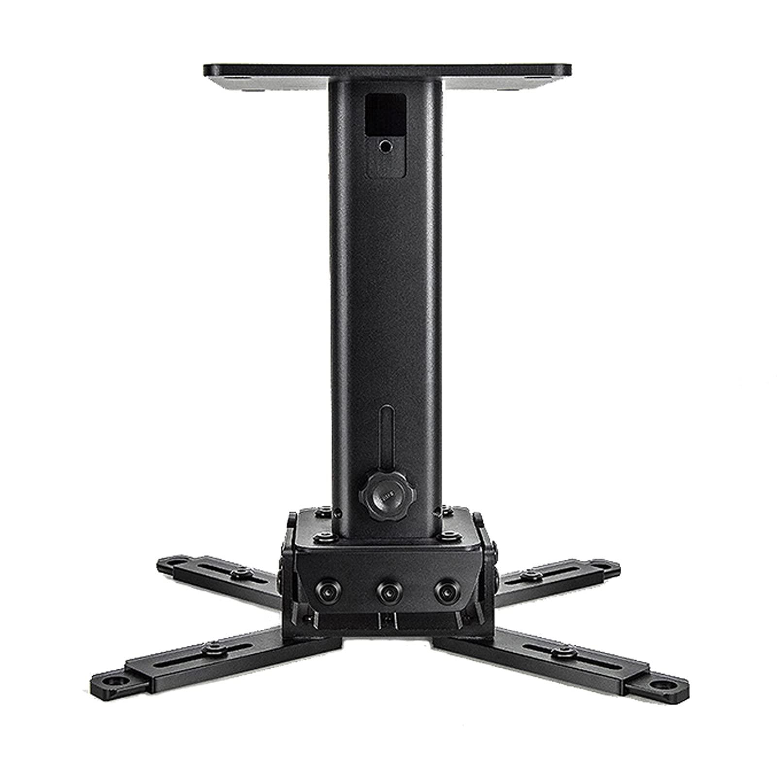 DYPASA DYPASA Projector Mount Projector Mount Stand Projector Ceiling Mount or Wall Mount Bracket Holder Length 9.84 to 14.96in/25 to 38cm Load 44lbs Ceiling Mount with Tray
