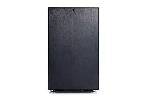 Fractal Design Fractal Design Nano S Window - Mini Tower Computer Case - ITX - Optimized for High Airflow and Silent Computing with ModuVent Technology -2X Fractal Dynamix X2 GP-14 Fans Included -Black Window