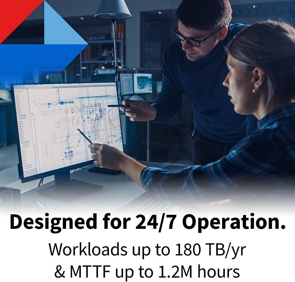 TOSHIBA Toshiba N300 14TB NAS 3.5-Inch Internal Hard Drive - CMR SATA 6 Gb/s 7200 RPM 512 MB Cache - HDWG51EXZSTA
