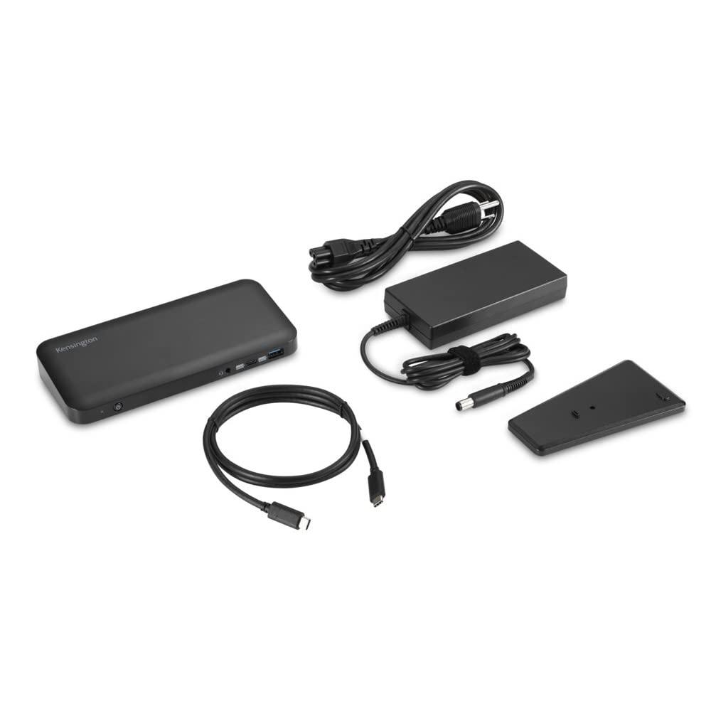 Kensington Kensington SD4840P Triple 4k Display USB-C Driverless Docking Station - 85W PD - DP++/HDMI - Windows (K33806NA)