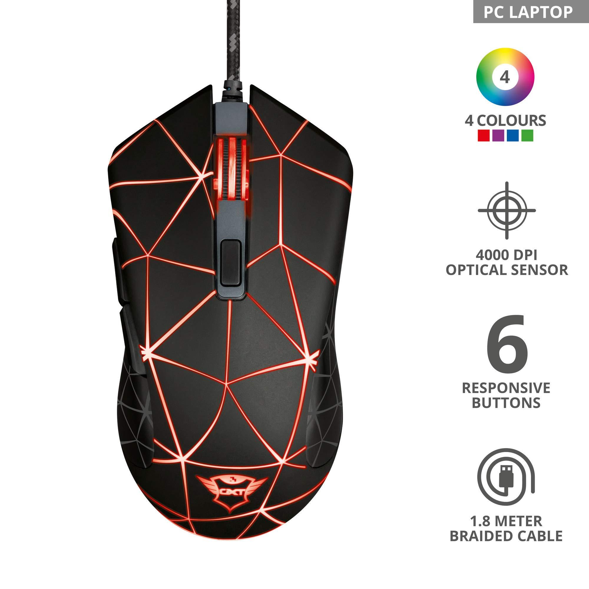 Trust Gaming Trust Gaming 22988 GXT 133 Locx Gaming Mouse