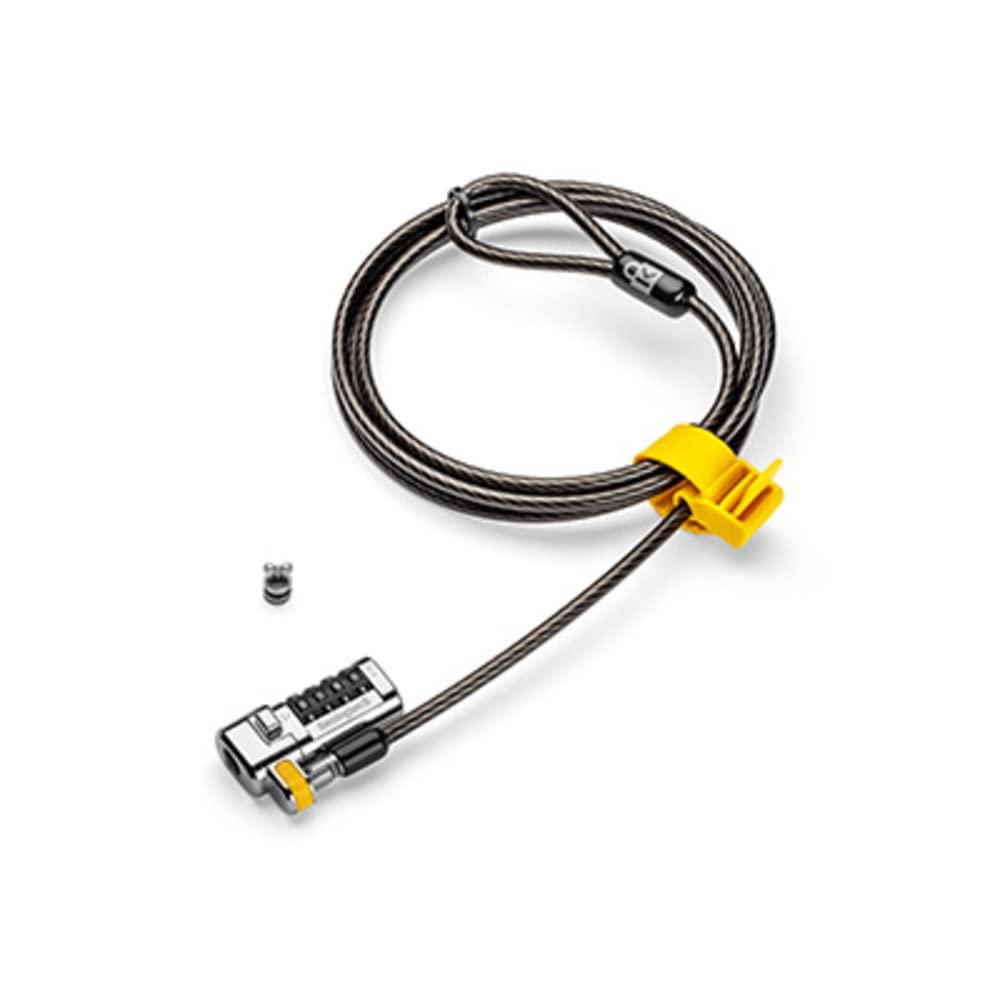 Kensington Kensington ClickSafe Combination Laptop Locking Cable for Nano Security Slot (K68103WW), Black/Silver