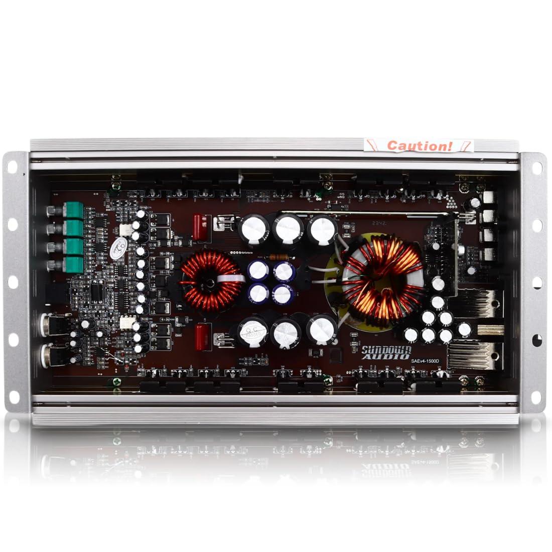 Sundown Audio Sundown Audio SAEv4-1500.1D Monoblock 1500W RMS Digital Class D Amplifier