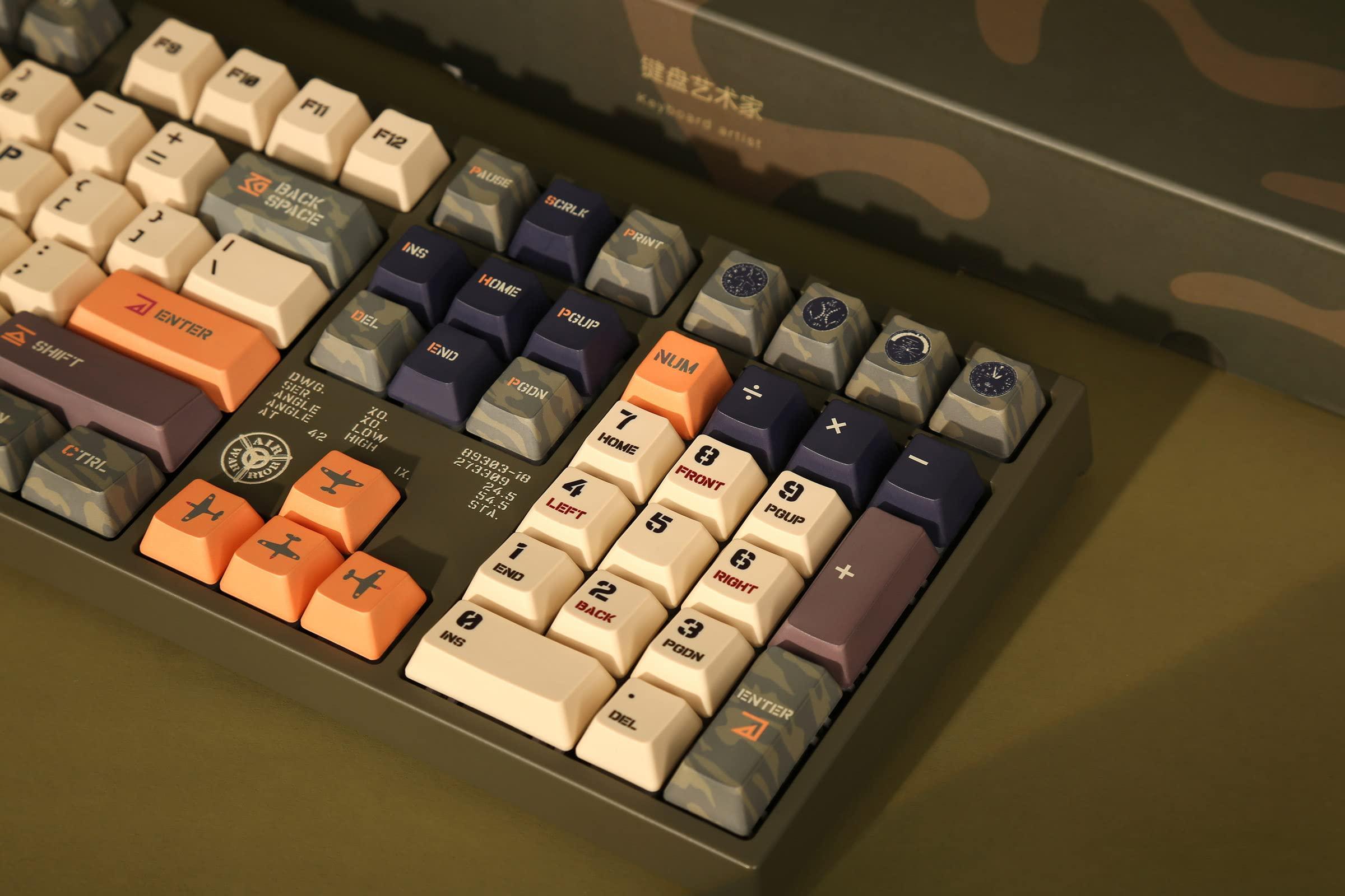 Varmilo Varmilo VA Series V2 Warrior Soar Dye Sub PBT Mechanical Keyboard (TTC Quick Silver)