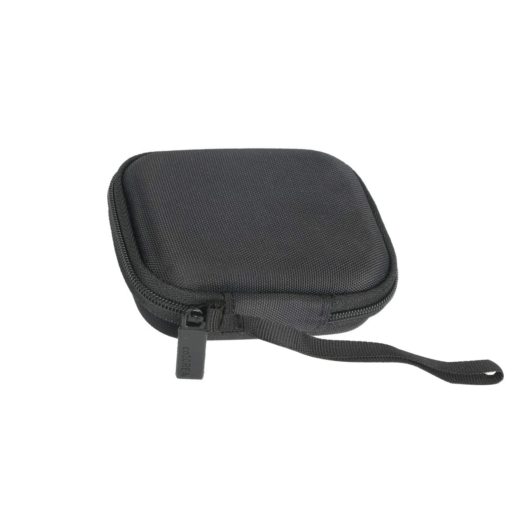 co2CREA Hard Travel Case for Samsung T3 T5 Portable 250GB 500GB 1TB 2TB SSD USB 3.0 External Solid State Drives by co2CREA (Black Case + Inside Band)