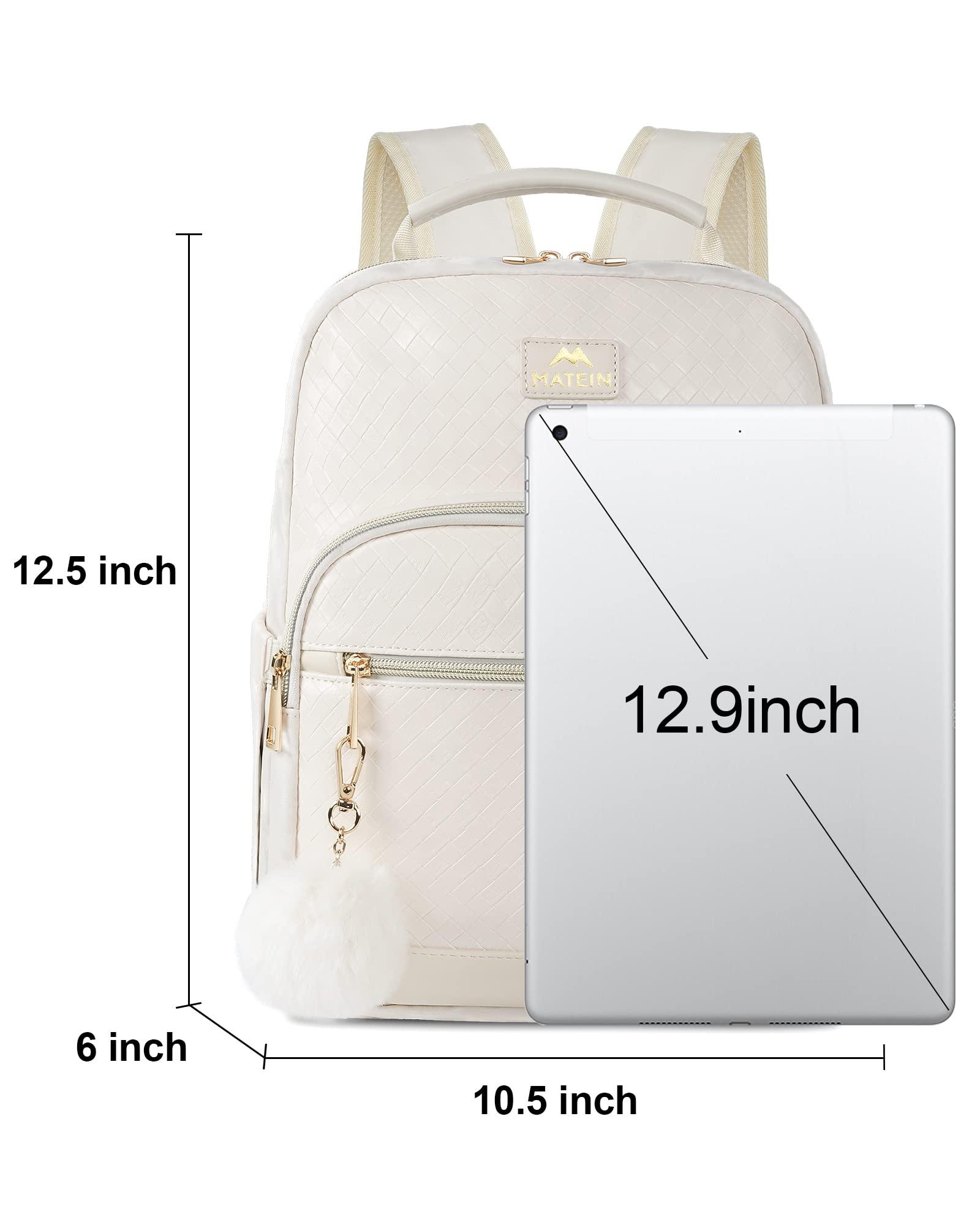 MATEIN MATEIN Mini Backpack for Women, Waterproof Stylish Daypack Purse Shoulder Bag with USB Charging Port, Lightweight Small Casual Daily Travel Backpack