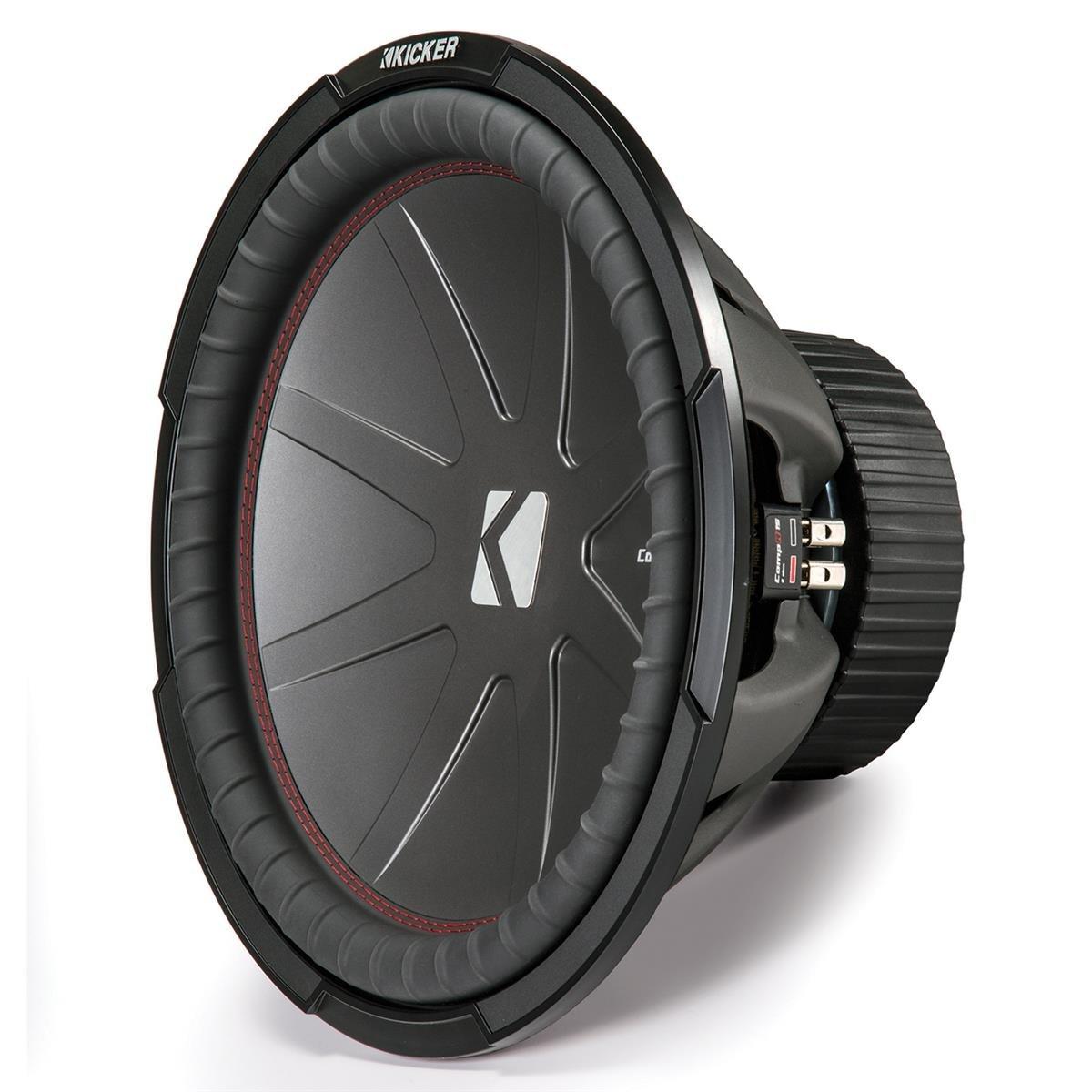 KICKER Kicker CompR15 15-Inch (38cm) Subwoofer, DVC, 2-Ohm, 800W