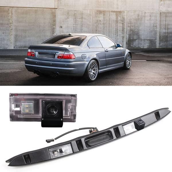 Navinio Backup Camera rear view for BMW E46 M33er Series 316i 318i 318d 320i 320d 323i 325i 325xi 328i 330i 330d 330xi 330xd 316Ti 318td 320td 325Ti Sedan Saloon Compact Limousine N40 N42 M43 M47N M52 M54 M57