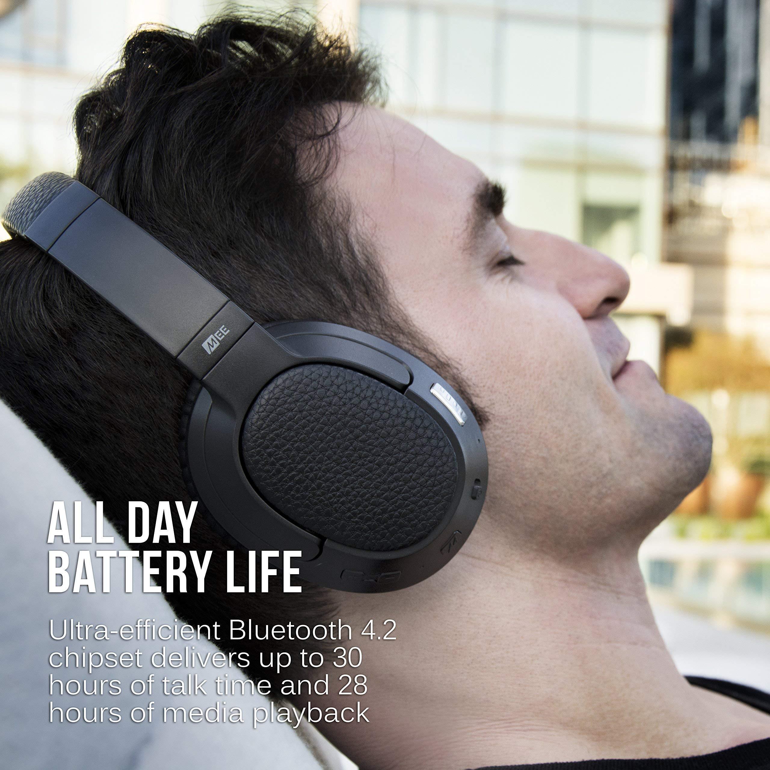 MEE audio MEE audio Connect Air Bluetooth Audio Transmitter and Matrix Cinema Headphones Bundle with aptX Low Latency