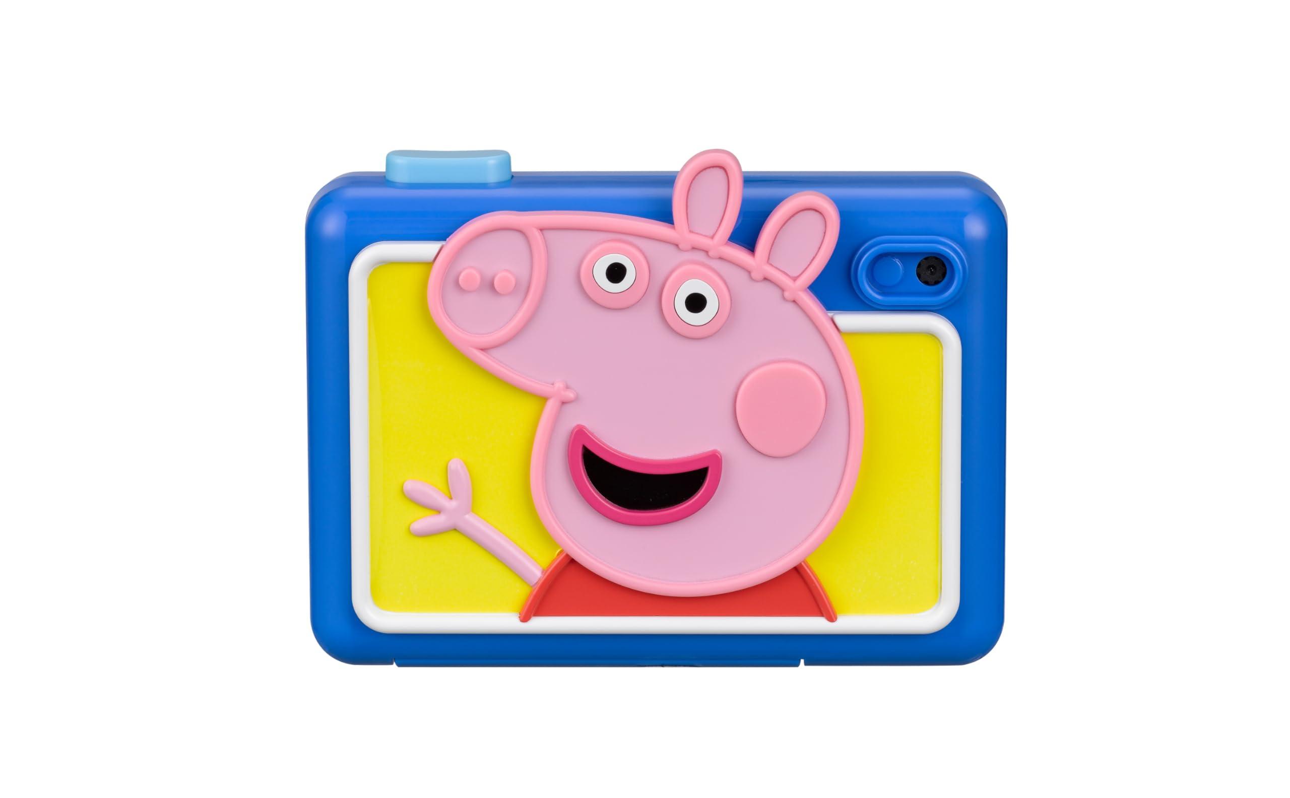 eKids ekids Peppa Pig Kids Camera with SD Card, Digital Camera for Kids with Video Camera, Built-in Digital Stickers for Fans of Peppa Pig Toys