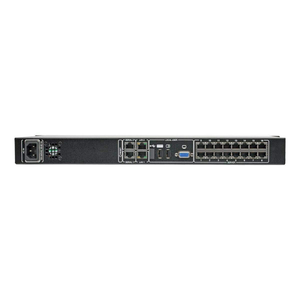 Tripp Lite Tripp Lite B072-016-1-IP 16 Port 1U Rackmount Cat5 KVM