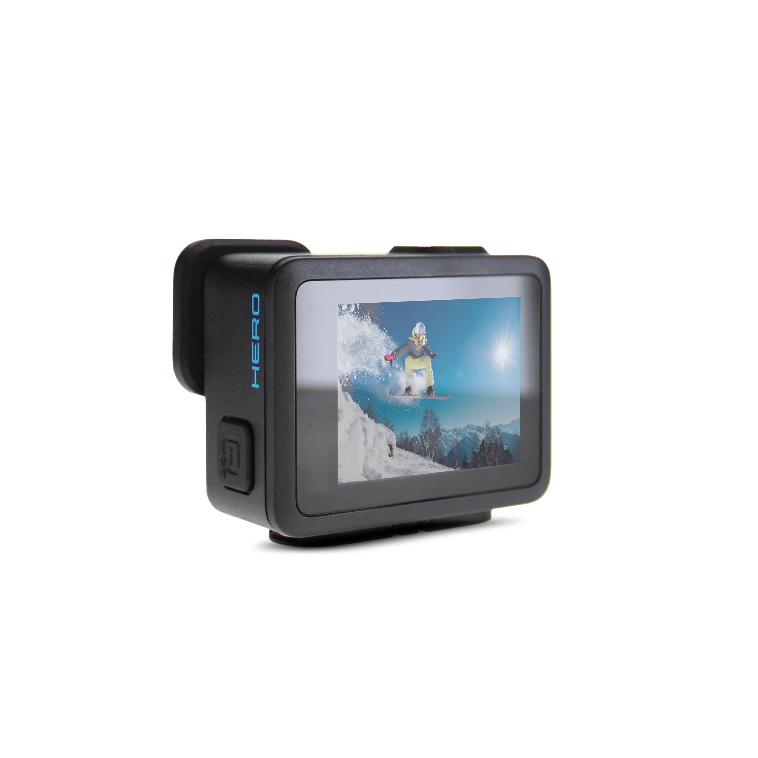 GoPro GoPro Hero (Go Pro Hero) Black Compact - Waterproof Action Camera with 4K Ultra HD Video, 12MP Photos, Stabilization + 50-in-1 Accessory Kit + 64GB Card + More