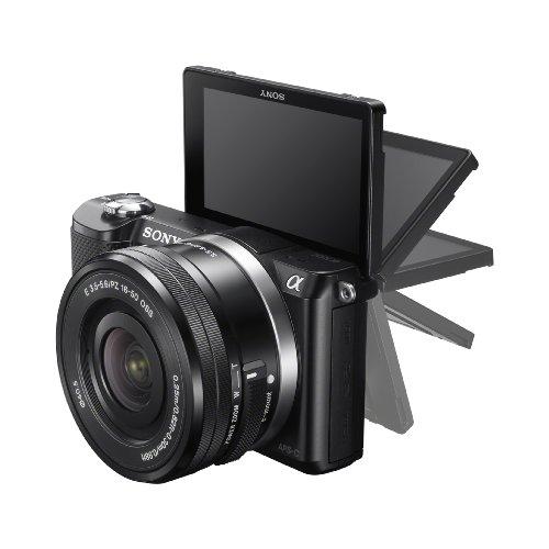 Sony Sony Alpha a5000 Mirrorless Digital Camera with 16-50mm OSS Lens (Black)
