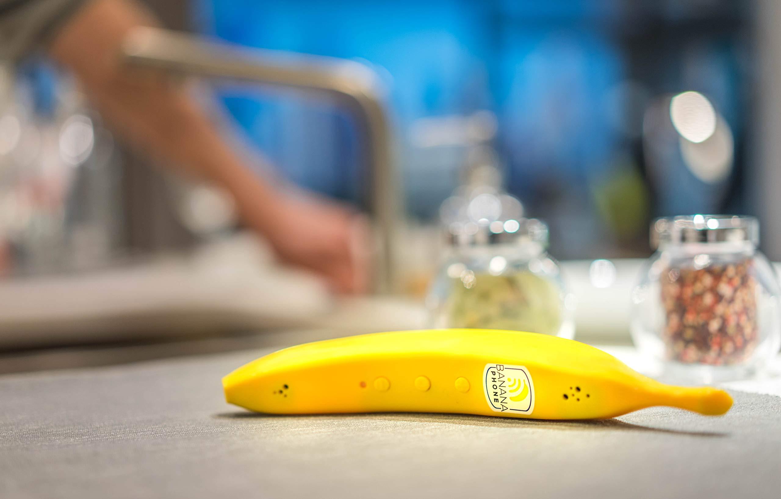 Banana Phone Banana Phone Bluetooth Handset for iPhone and Android Mobile Devices (Single Banana)
