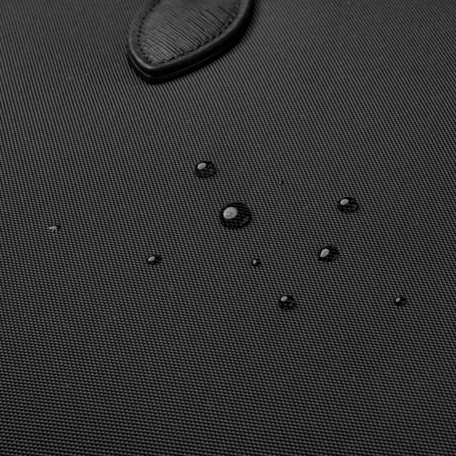 Maverick & Co. Maverick & Co. Alpha Leather-Trimmed Briefcase (Black)