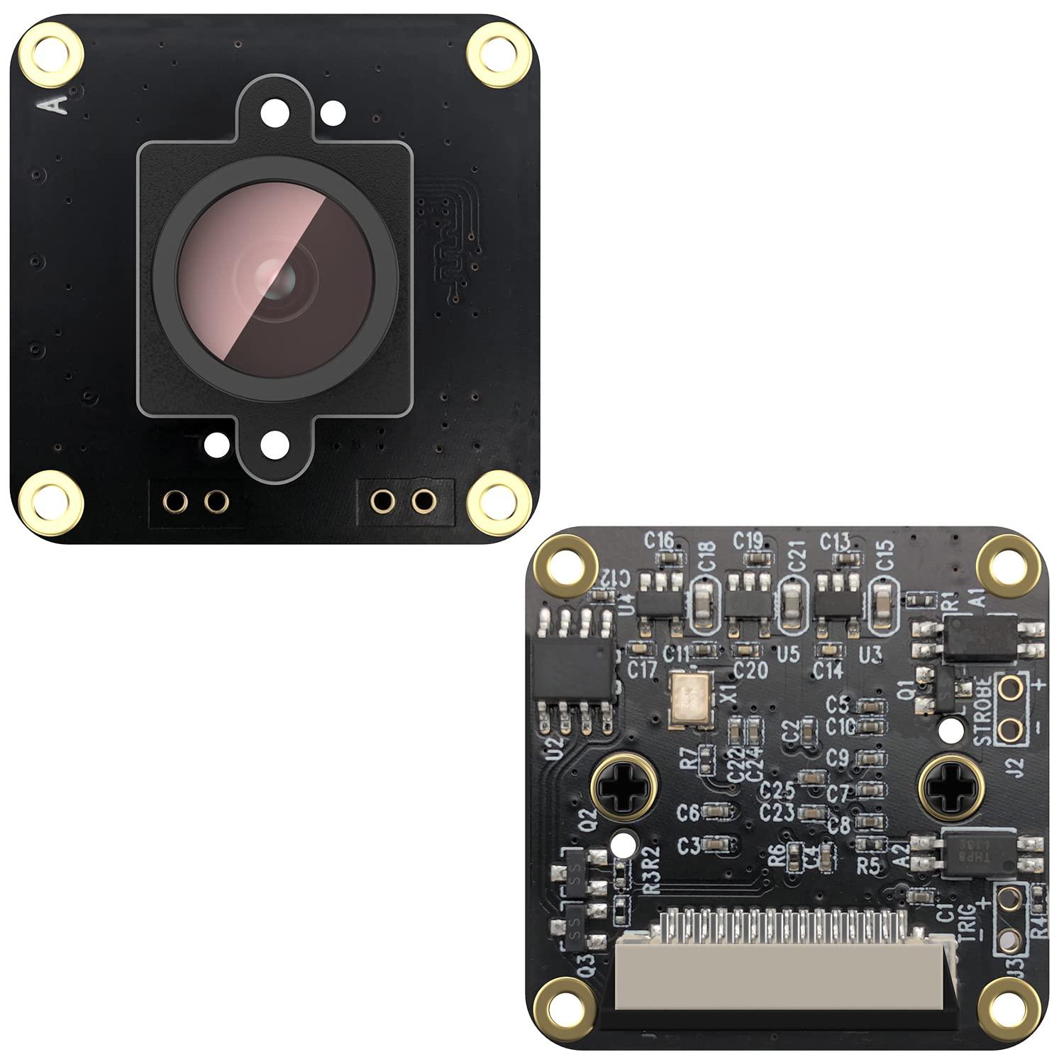 innomaker innomaker Camera OV9281 up to 453fps External Trigger Stream Mode Monochrome Global Shutter Sensor 1MPixel for Raspberry Pi 5 4B 3B+ 3B 3A+ CM3+ CM3 Pi Zero W,Support Bullseye libcamera